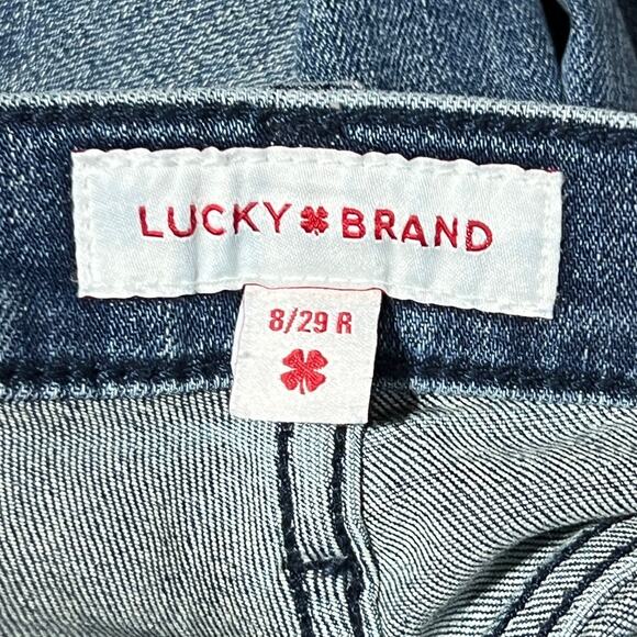 LUCKY BRAND JEANS WOMENS 29X30 SWEET N STRAIGHT-LEG STRETCH GEMINI BLUE NEW - Picture 5 of 13